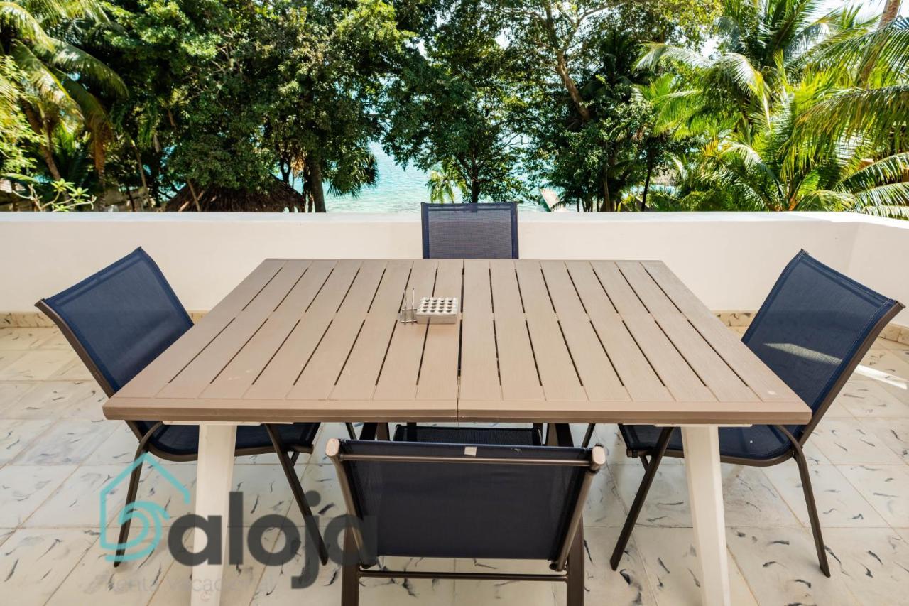 Villa Xtohil With Private Access To The Magic 7 Colors Lagoon Bacalar Exterior foto